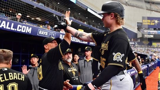 Why Pirates' power surge from young players is a positive sign for future taken in St. Petersburg, Fla. (Pirates)
