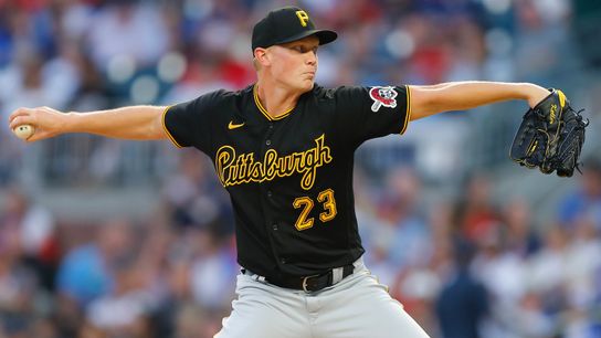 Keller's velocity down, but as he explains, it's 'the least of my concerns' taken in Atlanta (Pirates)