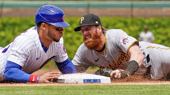 Moran day-to-day with left groin discomfort taken in Chicago (Pirates)