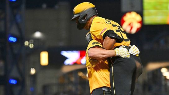 Pirates 5, Phillies 4: Gonzales walks it off taken NORTH SHORE. Photo by JUSTIN BERL / GETTY