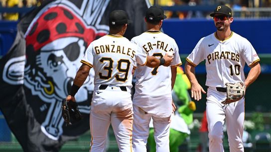 Pirates 5, Cardinals 0: A perfect homestand taken North Shore. Photo by JUSTIN BERL / GETTY