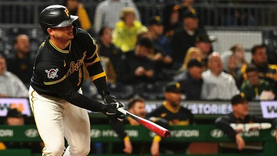Too little, too late for the Pirates offense taken Pittsburgh. Photo by JUSTIN BERL / GETTY