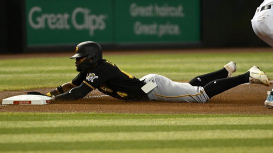 Wait, why did Castro bring his cell phone onto the field? taken in Phoenix (Pirates)