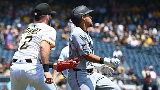 Pirates 5, Marlins 2: McCutchen's homer leads the way taken NORTH SHORE. Photo by JUSTIN BERL / GETTY