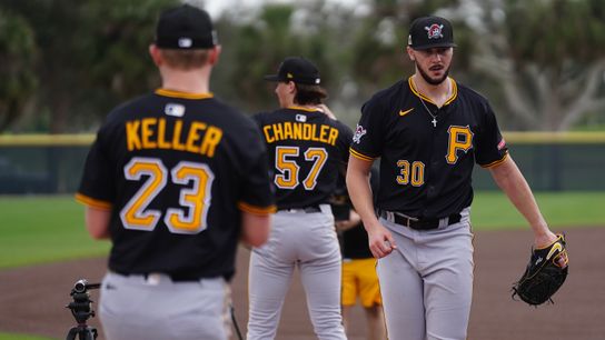 Skenes, starting rotation to carry torch until Jones returns taken Bradenton, Fla.. Photo by GREG MACAFEE / DKPS