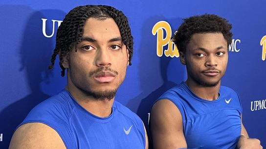 Old and new, Woods, Anderson, represent Pitt's strong defensive back development culture taken on the South Side (Pitt)