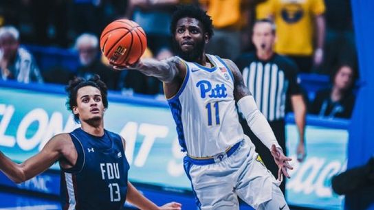 Burton capitalizing from created opportunities inside, in isolation taken in Durham, N.C. (Pitt)