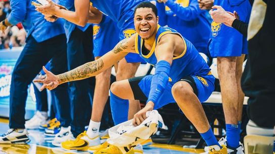 Crisan: Where is the love for Pitt within the analytics, rankings? taken at Petersen Events Center (Pitt)