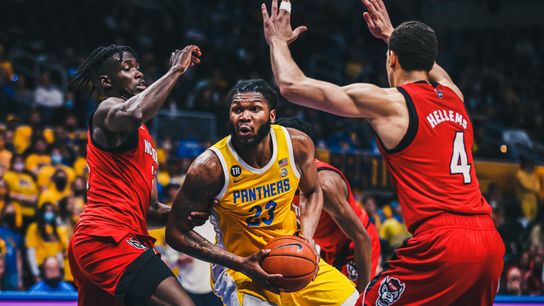 Hugley returns to form, Pitt outlasts N.C. State taken at Petersen Events Center (Pitt)