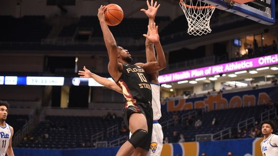 Worn down, Pitt loses to deep Florida State, 79-72 taken at Petersen Events Center (Pitt)