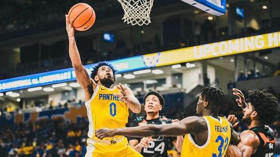 ACC Tournament seeding scenarios for Pitt with win/loss at Miami taken in Coral Gables, Fla. (Pitt)