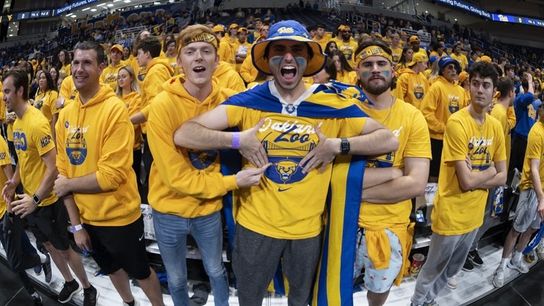 After road gauntlet, Pitt looking forward to energy from Zoo taken at Petersen Events Center (Pitt)