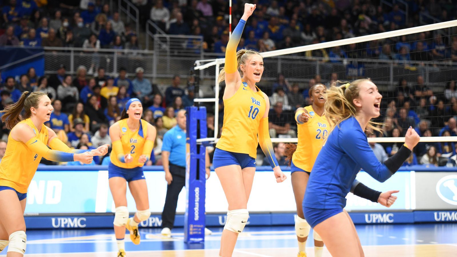 After convincing sweeps to open the NCAA Tournament, Pitt volleyball