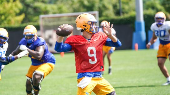 Slovis limited, but rumored injury considered 'nothing significant' taken on the South Side (Pitt)