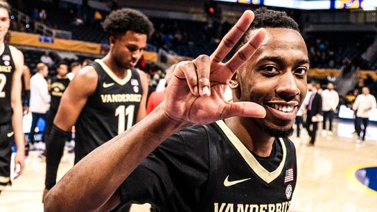 Capel challenges Hugley during, after Panthers' loss to Vanderbilt taken at Petersen Events Center (Pitt)