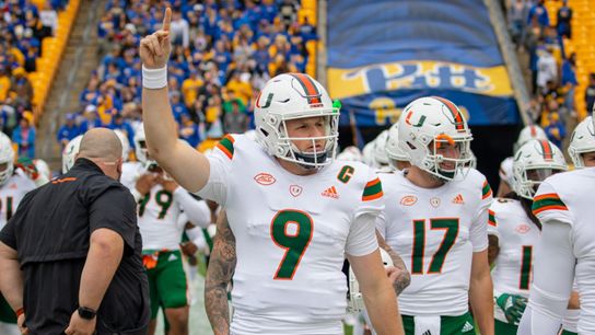 Miami's Van Dyke dices Pitt's defense in 38-34 letdown loss taken at Heinz Field (Pitt)