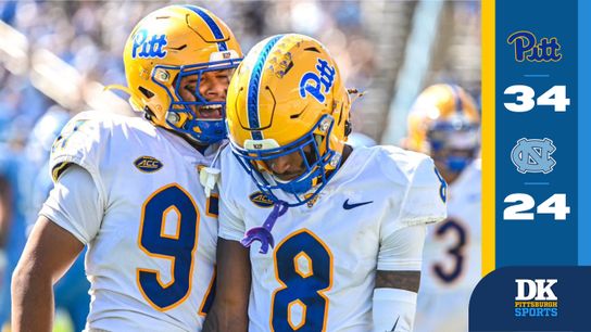 Panthers 5-0 for first time since 1991 after staving off North Carolina taken in Chapel Hill, N.C. (Pitt)