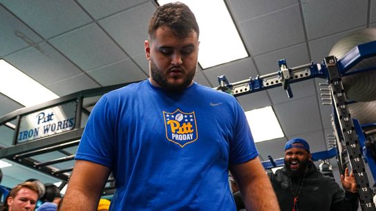After long injury rehab, Goncalves posts athletic showing at Pitt pro day taken on the South Side (Pitt)
