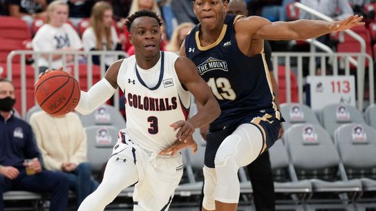 Robert Morris comes up short against Mount St. Mary's  taken in Altoona, Pa. (Robert Morris)