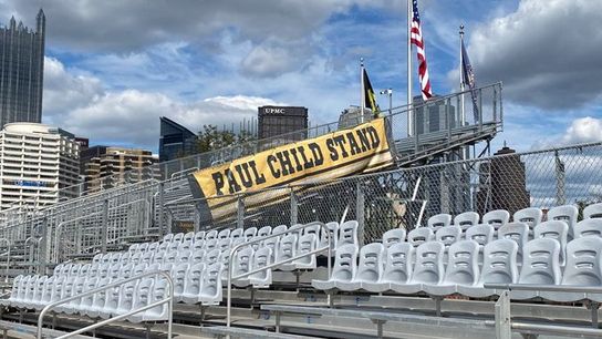 Riverhounds vs. Rhode Island; 7:06 p.m. taken on the South Shore