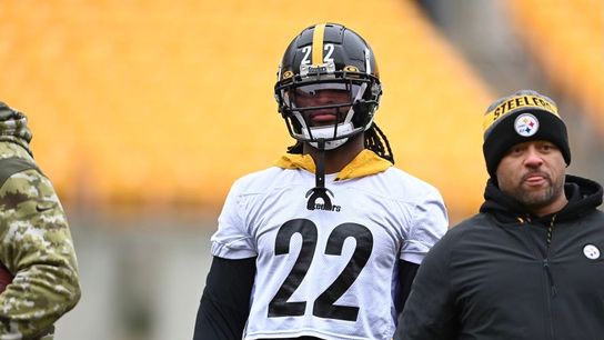 Harris returns to practice, strikes defiant tone on 'underdog' talk taken at Heinz Field (Steelers)
