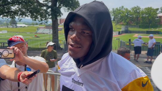 Jones not feeling pressure of make-or-break season taken Latrobe, Pa.. Photo by CHRIS HALICKE / DKPS