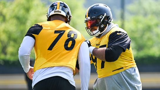 Foundation laid for opportunity following OTAs taken South Side. Photo by TAYLOR OLLASON / STEELERS