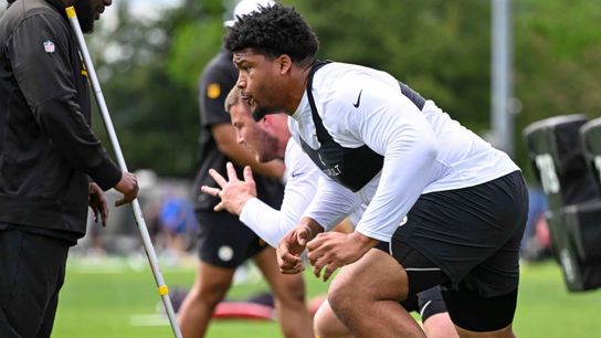 Salary cap update with rookie class signed taken South Side. Photo by ALYSA RUBIN / STEELERS