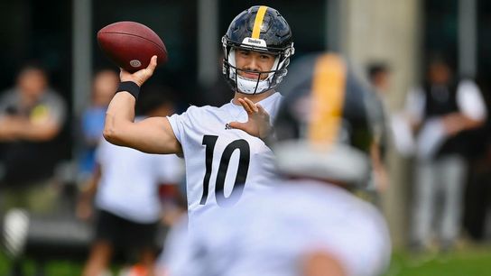 Trubisky opens OTAs as No. 1 in Steelers' QB competition taken on the South Side (Steelers)