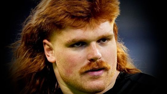 Third round: Gennings Dunker, guard, Iowa taken Pittsburgh