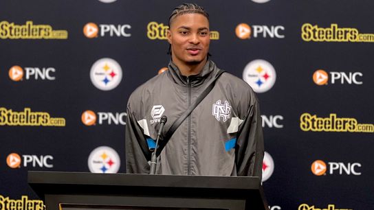 Brisker had eyes on Steelers in free agency taken on the South Side. Photo by CHRIS HALICKE / DKPS