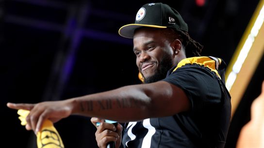 Free agency, draft has beefed up the trenches taken Pittsburgh. Photo by EMILEE CHINN / GETTY
