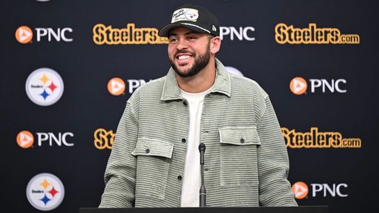 Pittman 'fired up' to be a Steeler taken South Side. Photo by KARL ROSER / STEELERS