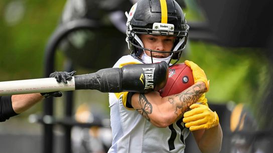After injury-plagued year, Wilson taking 'locked in' approach taken South Side. Photo by ALYSA RUBIN / STEELERS
