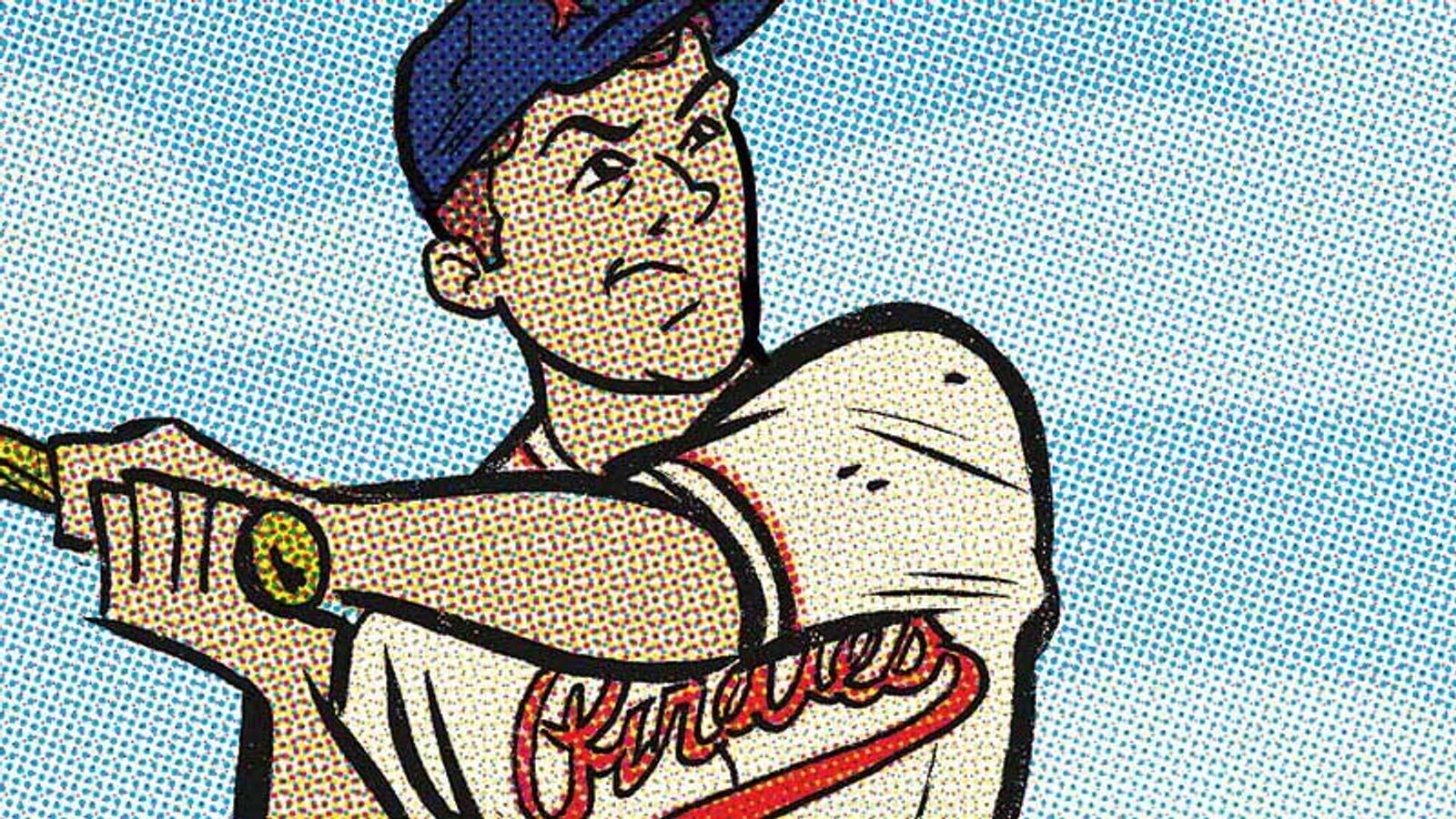 Arky's call from the Hall! taken in Richmond, Va. (Cartoon Canon). Photo by ROB ULLMAN / DKPS