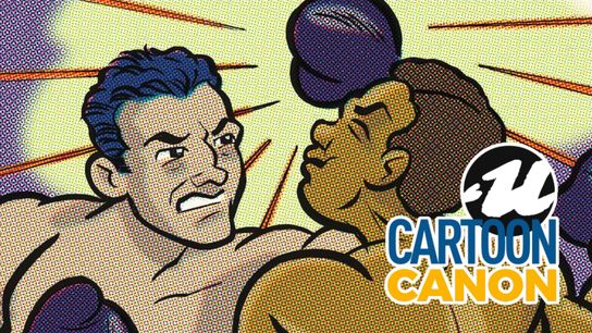 Cartoon Canon: Conn's close call! taken Richmond, Va.