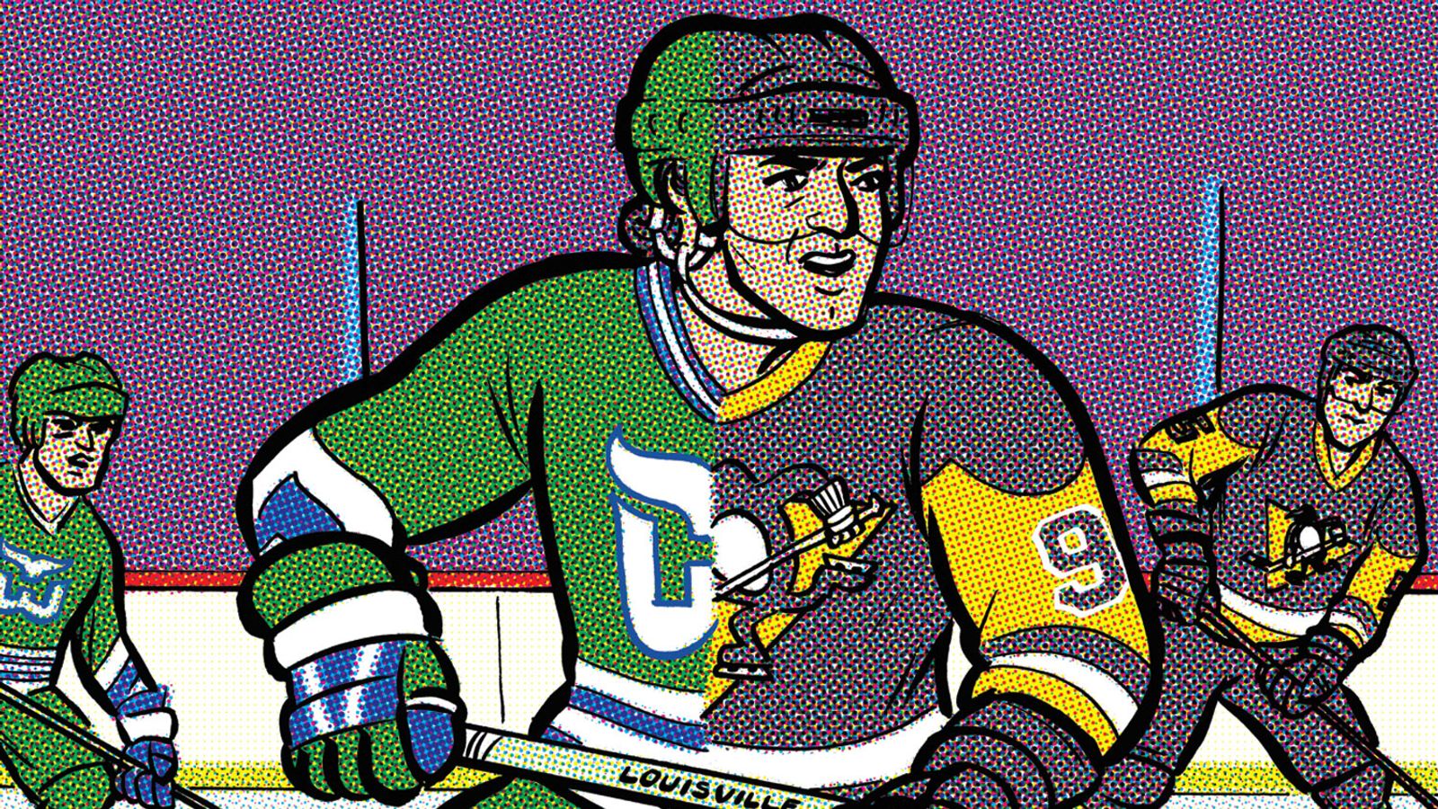 The trade! taken in Richmond, Va. (Cartoon Canon). Photo by ROB ULLMAN / DKPS