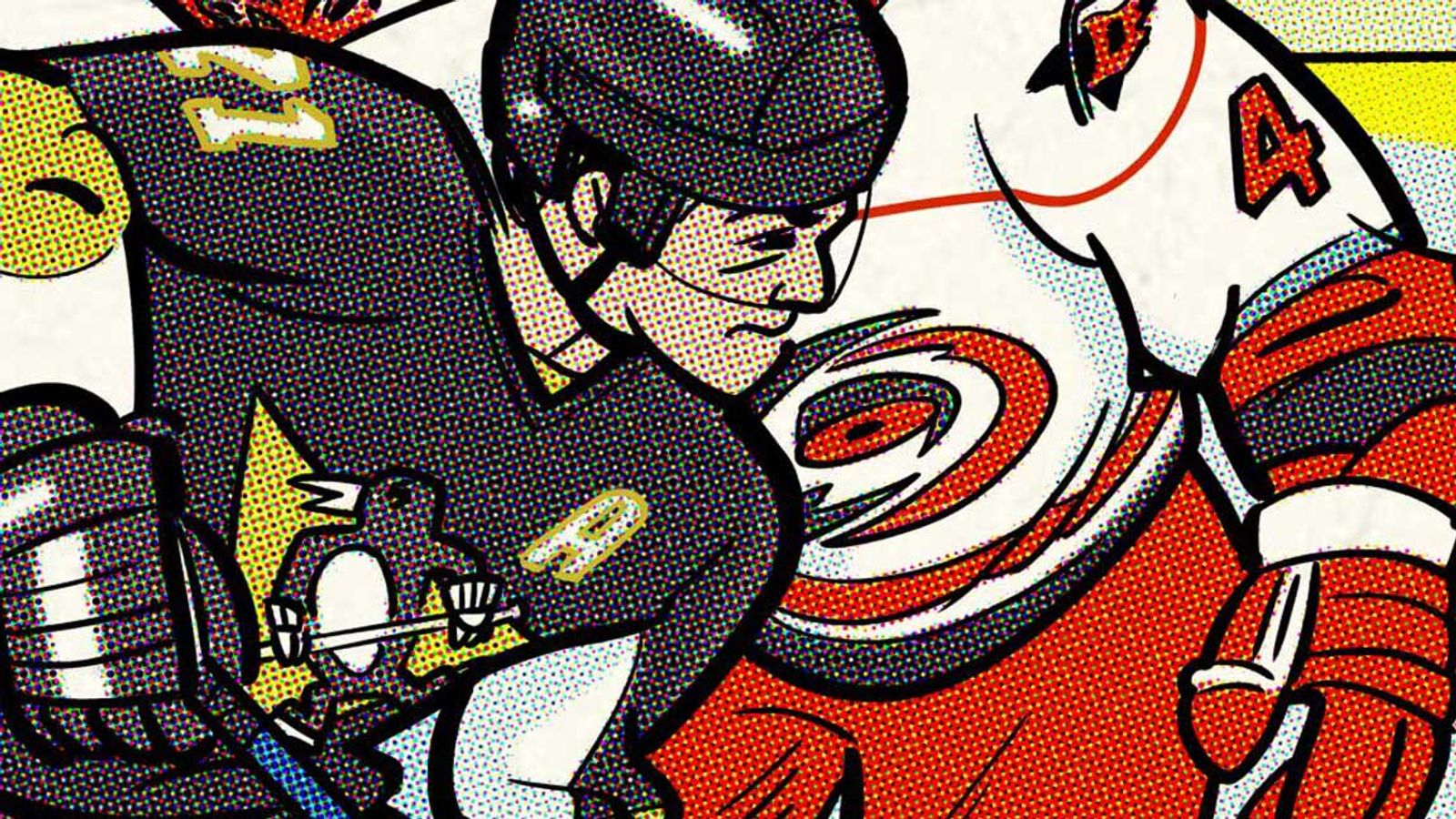 Geno crushes the Canes! taken in Richmond, Va. (Cartoon Canon). Photo by ROB ULLMAN / DKPS