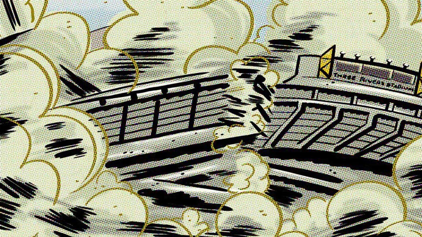 Farewell, Three Rivers! taken in Richmond, Va. (Cartoon Canon). Photo by ROB ULLMAN / DKPS