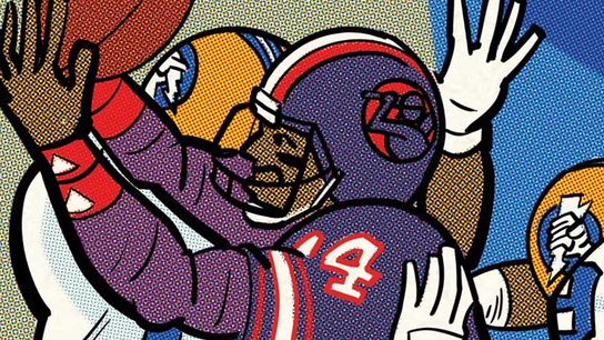 Cartoon Canon: Maulers win! taken in Richmond, Va.. Photo by ROB ULLMAN / DKPS