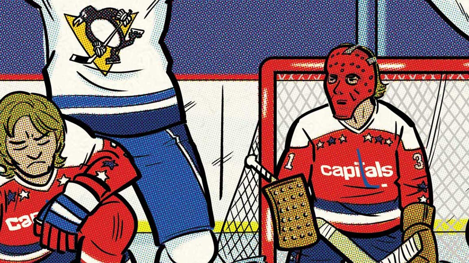 Pens crush Caps! taken in Richmond, Va. (Cartoon Canon). Photo by ROB ULLMAN / DKPS