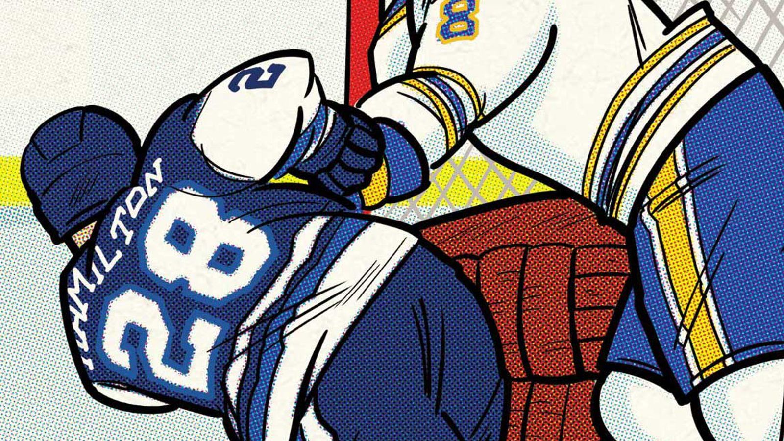 Put a fork in the Sabres! taken in Richmond, Va. (Cartoon Canon). Photo by ROB ULLMAN / DKPS