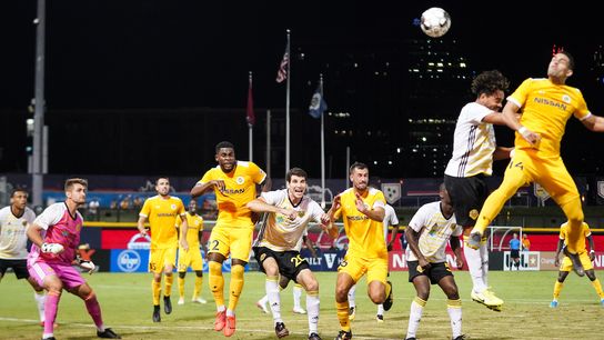 A man down and 'with a lot of heart,' Hounds draw Nashville taken in San Francisco (Hounds)