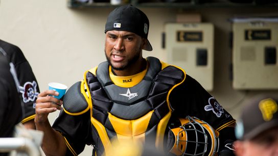 Diaz's mother kidnapped in his home country of Venezuela taken at Highmark Stadium (Pirates)
