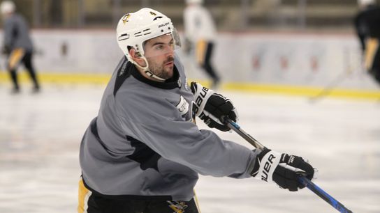 Justin time: Schultz back on top power play? taken in Cranberry Township, Pa. (Penguins)