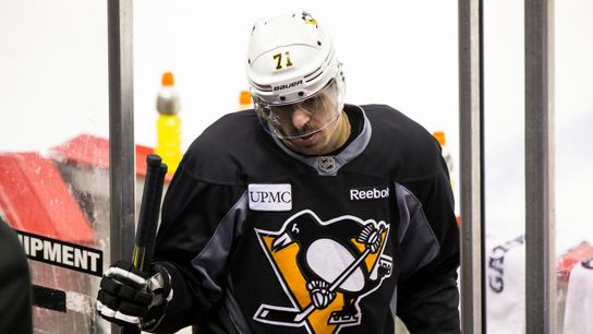 Malkin back at practice, but now Rust's ailing taken in Calgary, Alberta (Penguins)