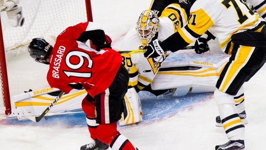 Rutherford sets sights on Senators' Brassard taken in Raleigh, N.C. (Penguins)