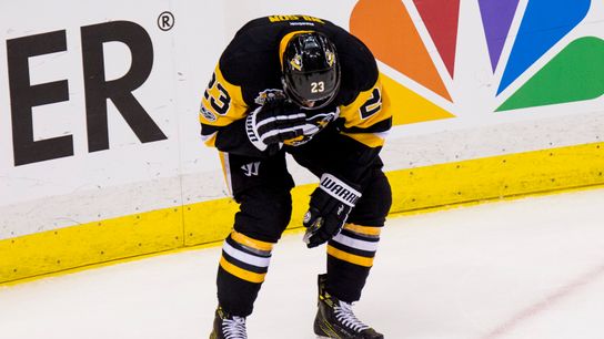 Kovacevic: Hey, NHL, is this a hockey play, too? taken at PPG Paints Arena (Penguins)