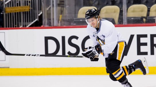 Could Guentzel, NHL's top playoff goal-scorer, get scratched for Game 1? taken at PPG Paints Arena (Penguins)