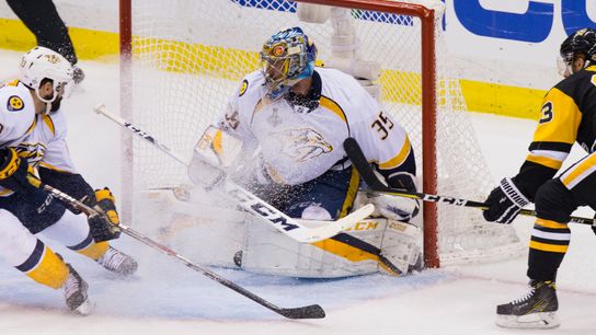 Kovacevic: Penguins pick apart Pekka ... as they do with every other goaltender taken at PPG Paints Arena (Penguins)